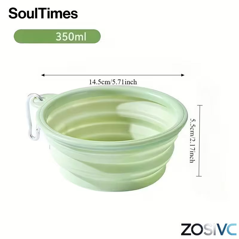 Foldable Pet Water Bowl