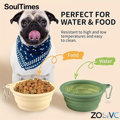 Foldable Pet Water Bowl