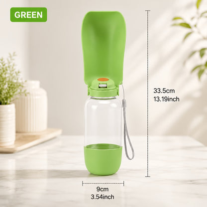 Portable Dog Food and Water Bottle