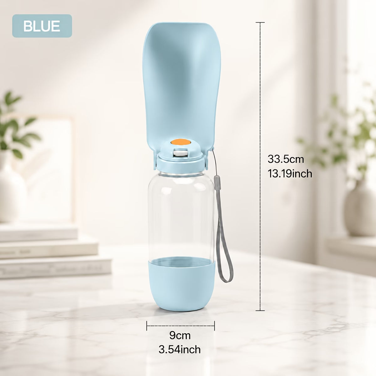Portable Dog Food and Water Bottle