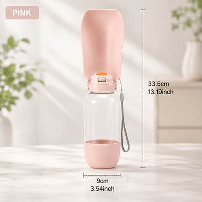Portable Dog Food and Water Bottle